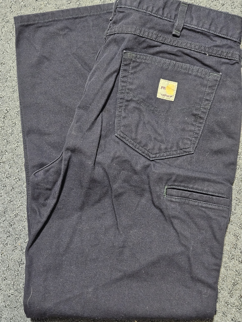 Carhartt FR Loose Fit Men's 36x32 Navy Pants